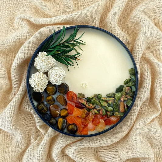 Creative Oasis 8oz Crystal Candle