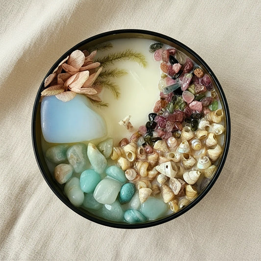 Naiad 8oz Crystal Candle