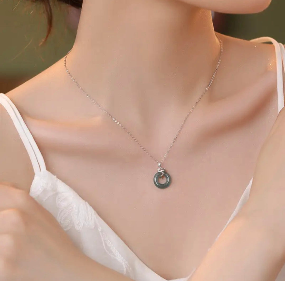 Jade Snake Necklace