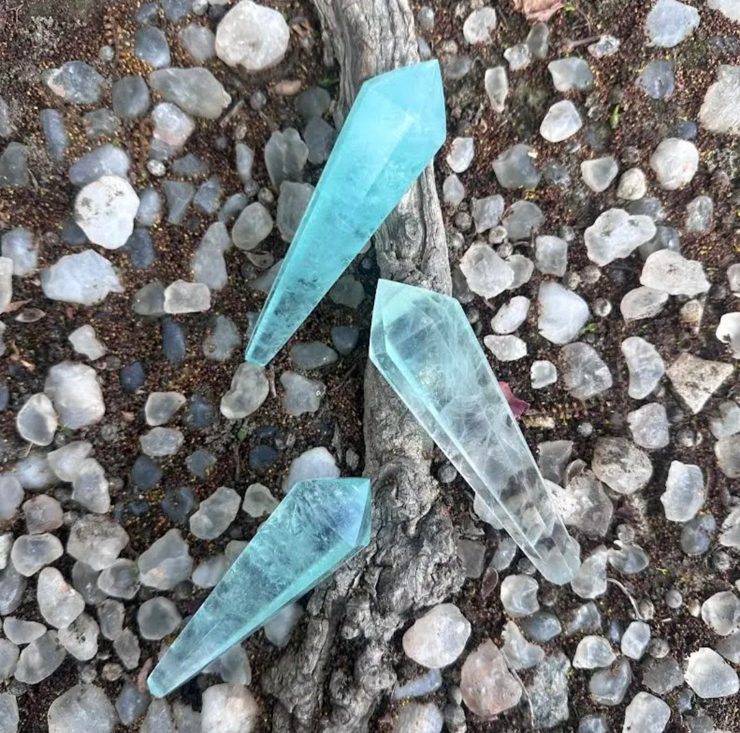 Blue Fluorite Wand