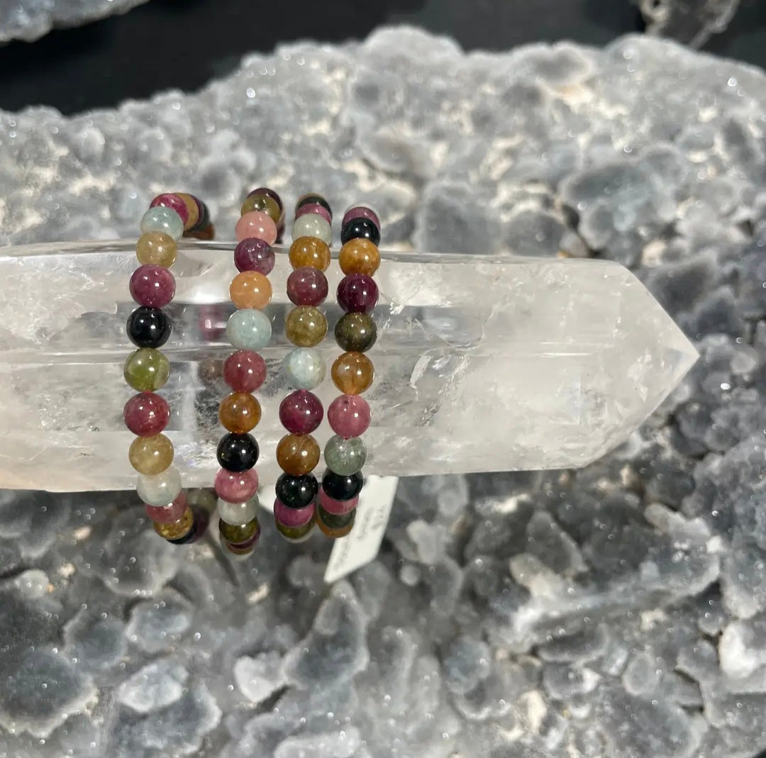 Watermelon Tourmaline Bracelet