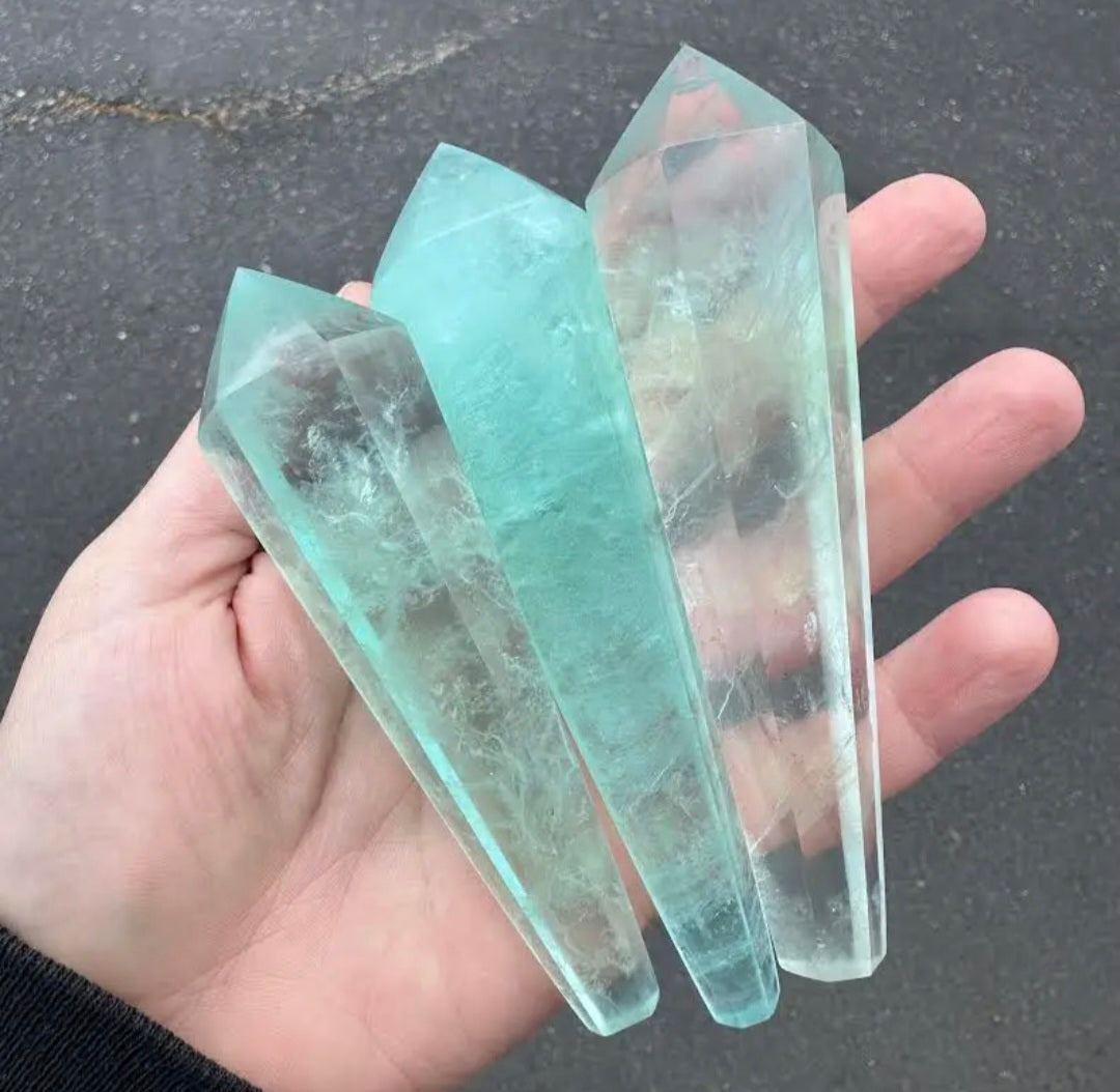 Blue Fluorite Wand