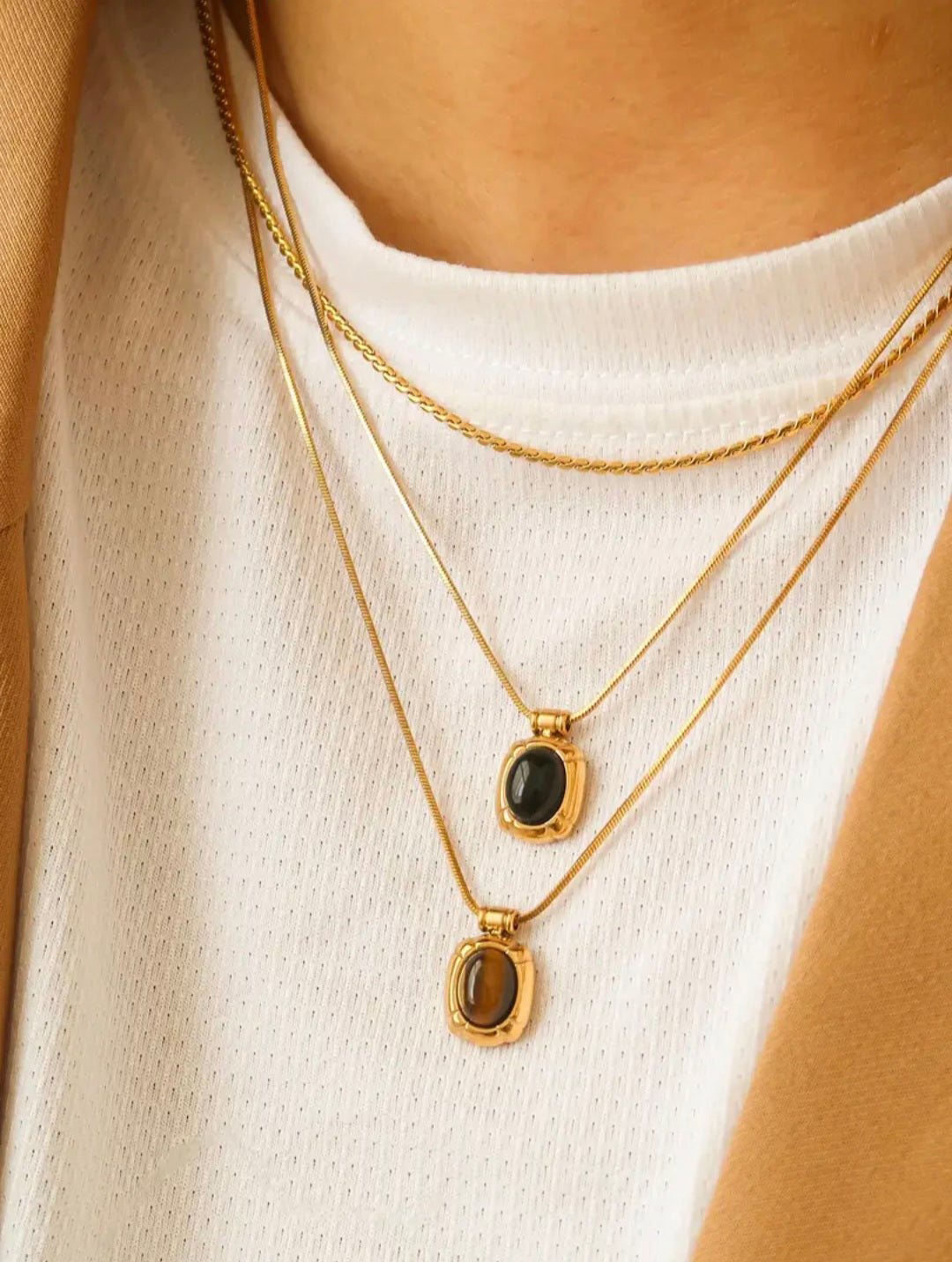 Golden Gaze Necklace
